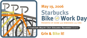 Bike to Work Day - Friday, May 19th, 2006.